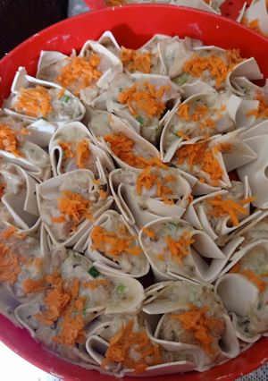 Foto resep Somay ayam sayur