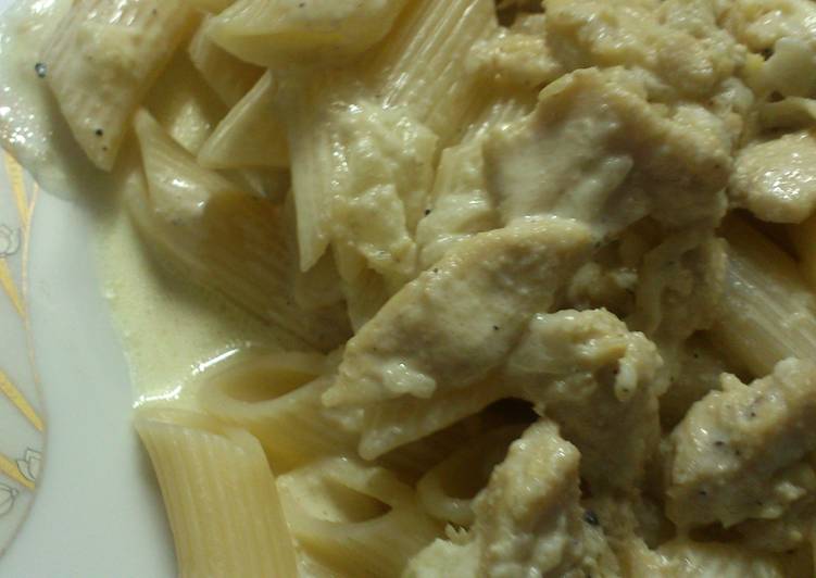 Simple Way to Make Speedy Easy no cheese alfredo