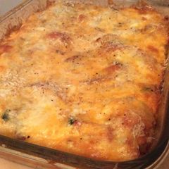 A picture of Breakfast Casserole Italian Way.