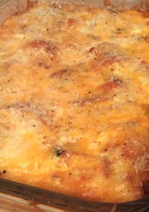 A picture of Breakfast Casserole Italian Way.