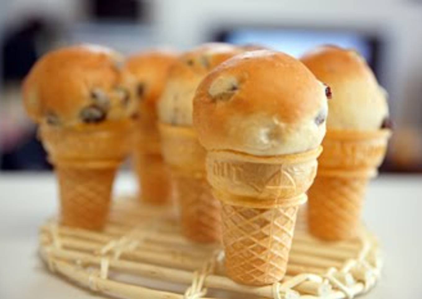 Ice Cream Cone Buns