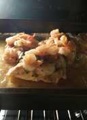 Baked Chicken and Shrimp