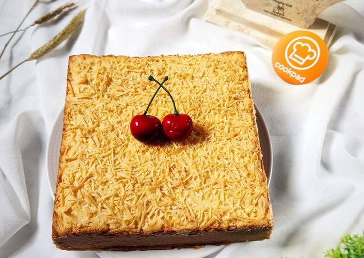 Resep Populer Butter Cake Topping Keju Ala Warteg