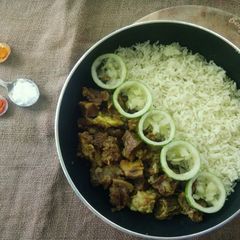 A picture of Spicy Lamb Head Gosht Curry Without Skull Recipe ♥.