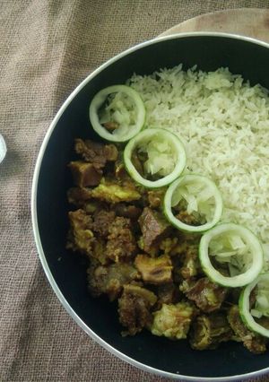 A picture of Spicy Lamb Head Gosht Curry Without Skull Recipe ♥.