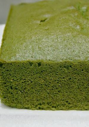 Una foto de Bizcocho esponjoso básico de Matcha
