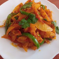 Home made Chips Masala A picture of Home made Chips Masala.