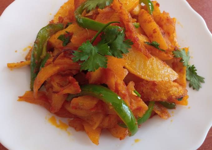 Home made Chips Masala