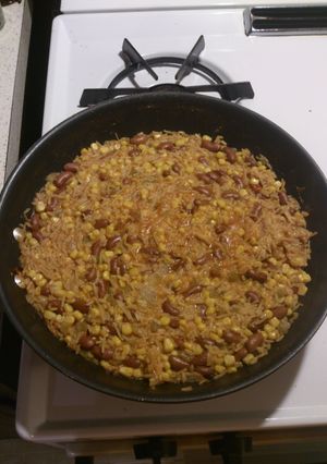 A picture of Mexican Plate.