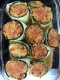 Rollitos de calabacín
