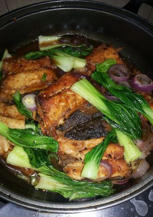 A picture of Steak fish (milkfish).