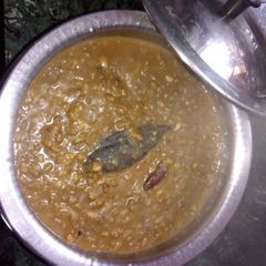 A picture of Moong daal tadka.