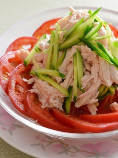 A picture of Moist and Tender Bang Bang Chicken Salad.