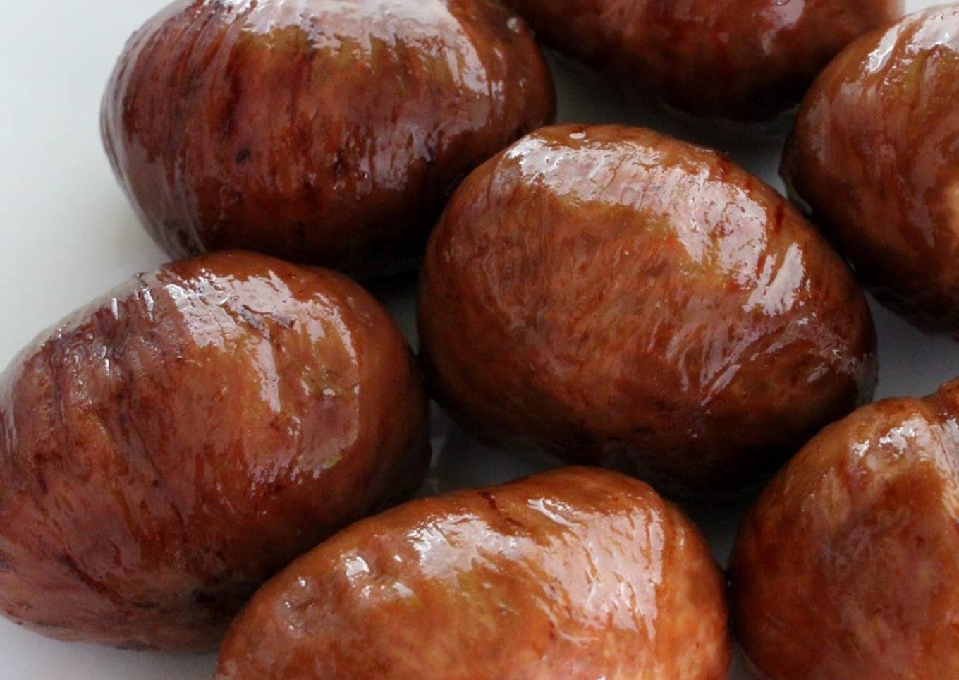 Chestnuts Simmered in Japanese Sake