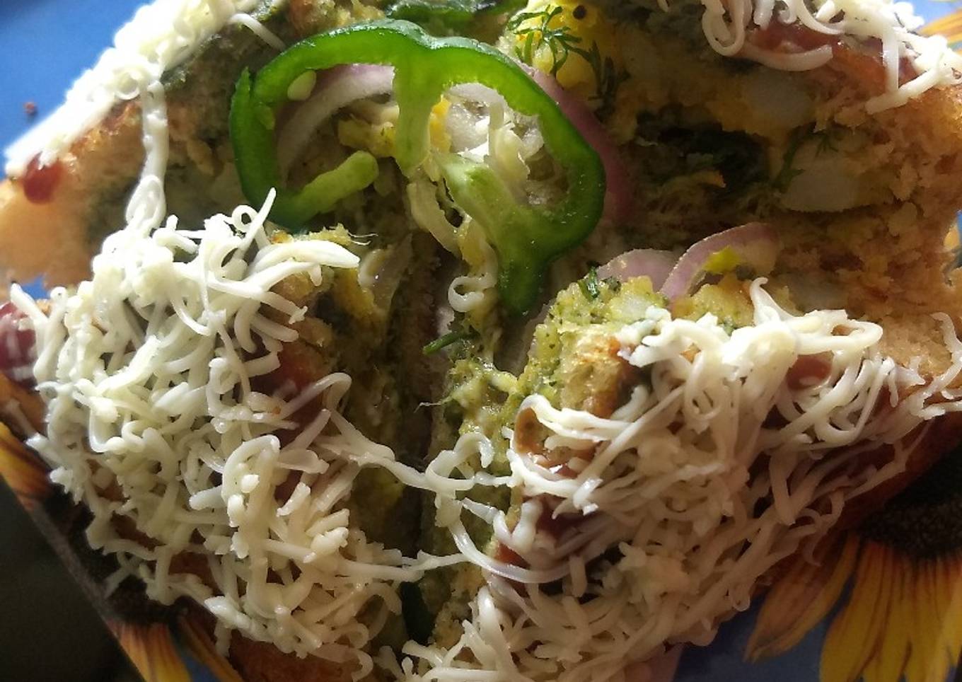 Masala grill sandwich