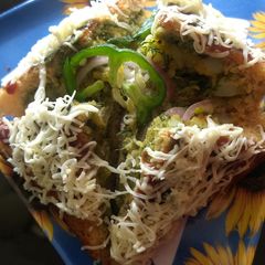 A picture of Masala grill sandwich.
