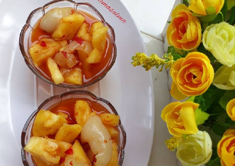 Resep masakan Asinan buah kekinian | Bahan Membuat Asinan buah kekinian Yang Lezat