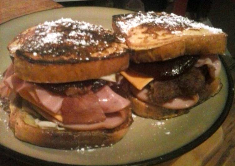 Simple Way to Prepare Favorite Brad&#39;s breakfast style monte cristo sandwich