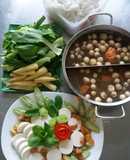 Lẩu chay ngày hè