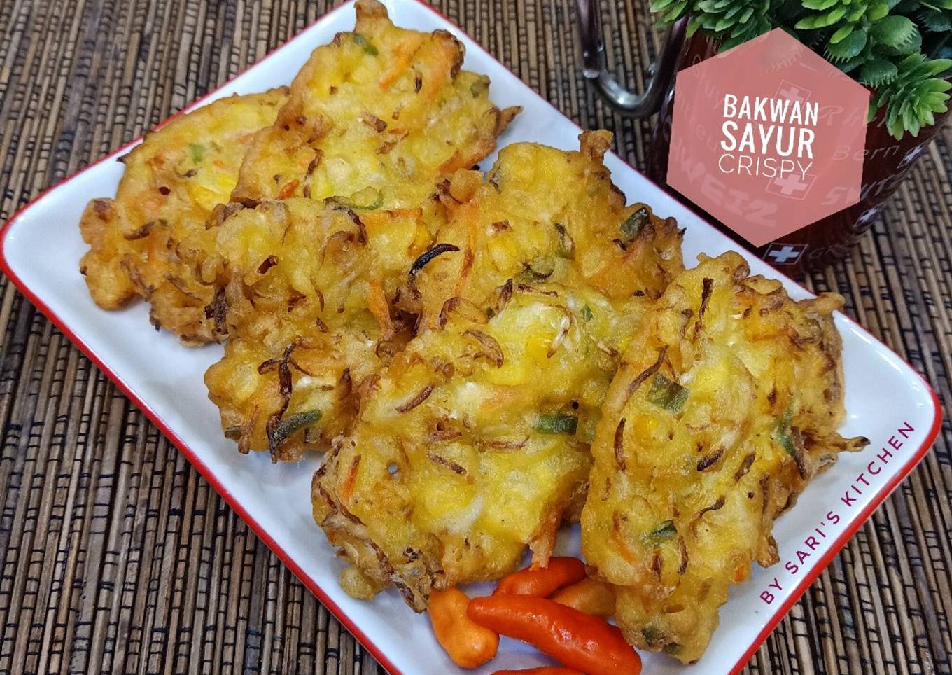 Resep Bakwan Sayur Crispy Anti Gagal