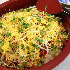 A picture of Easy & Luxurious Healthy Gomoku Chirashi Sushi For Hina Matsuri (Doll Festival).