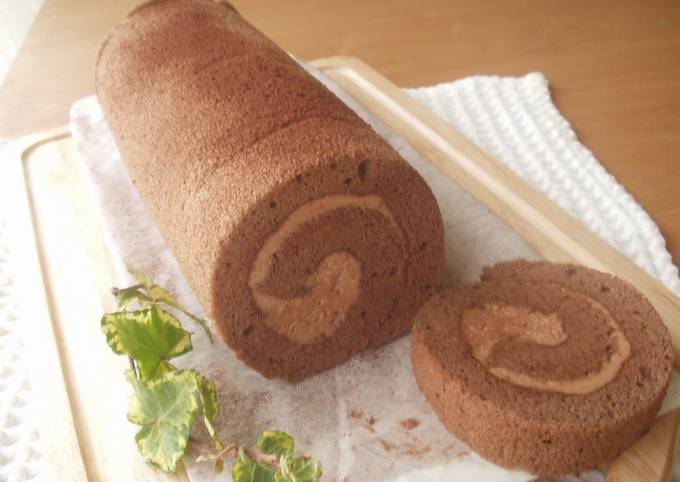 Recipe of Super Quick Fluffy Chocolate Roll Cake - With Tips