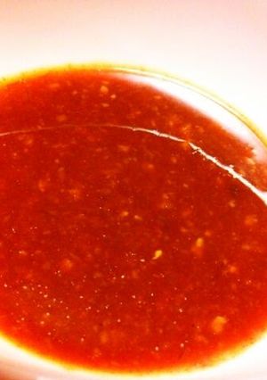 A picture of Chogochujang Korean Vinegar Red Chili Miso Sauce.
