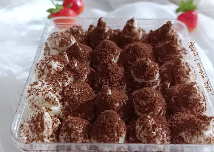 Langkah Mudah untuk Membuat Tiramisu Dessert Box (asal Italia), Sempurna