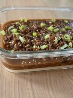 Foto resep Harwin's fav: Tim telur siram saus daging cincang
