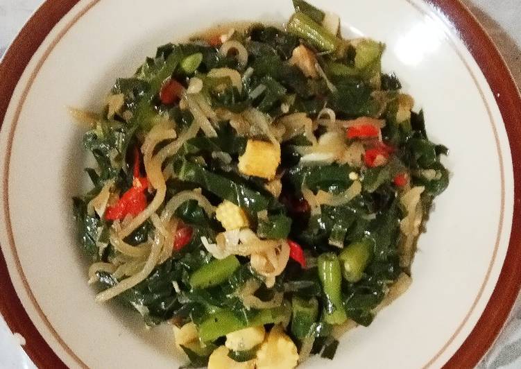 Resep Tumis daun mangkokan Lezat