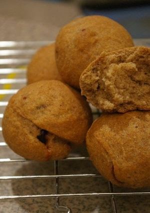 A picture of 100% Whole Wheat Flour Berry Soy Milk Bread (Macrobiotic).