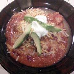 A picture of Pressure Cooker Chili.