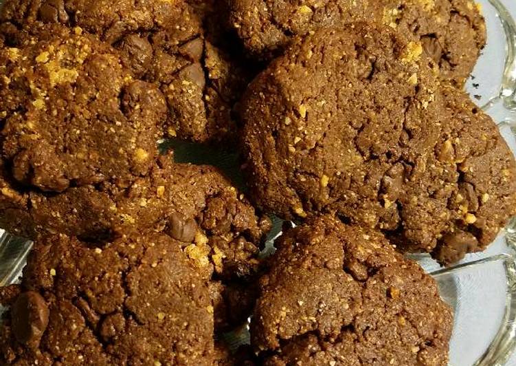 chocolate hazelnut cookies recipe main photo