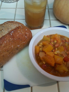 A picture of Native American Three Sisters Stew.