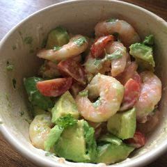 A picture of King Prawn Salad.