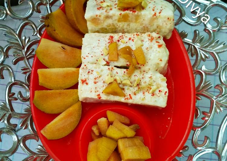 Recipe of Chikoo spicy and sweet kulfi