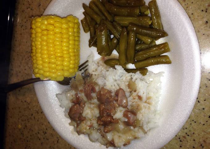 Simple Way to Make Speedy Beef Tips Over Rice