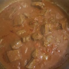 A picture of Liver stew.