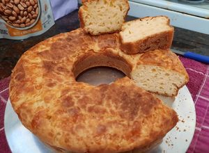 Una foto de Torta de queso (salada)