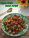 624. Oseng Tempe Bunga Pepaya