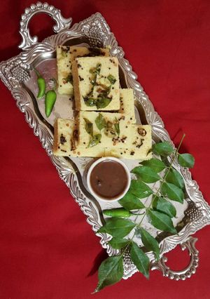 A picture of Dhokla.
