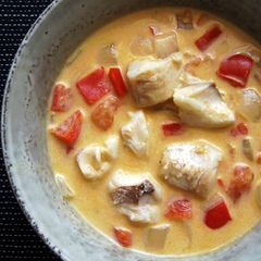 Coconut Milk Fish Stew A picture of Coconut Milk Fish Stew.