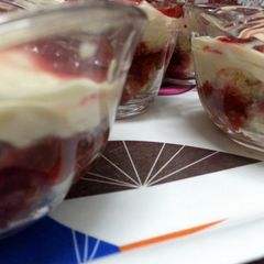 A picture of Strawberry Cheesecake Trifle.