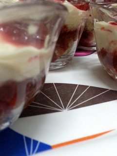 A picture of Strawberry Cheesecake Trifle.