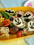 Mickey Mouse Ghost Character Bento