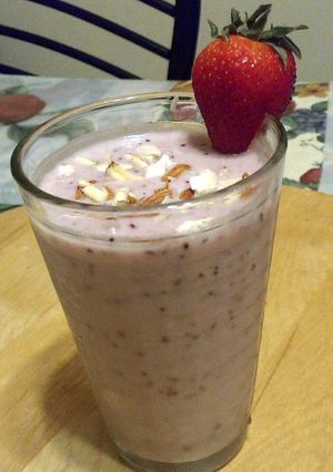 A picture of Fresh Berries Post Workout Smoothie!.