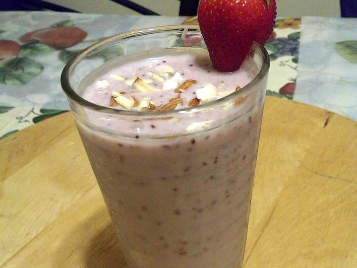 Easy Steps to Prepare|Recipe} Fresh Berries Post Workout Smoothie! the Delicious, Can Pamper Your Tongue