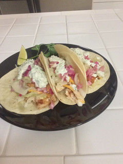 A picture of Fish Tacos.