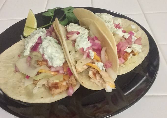 Simple Way to Prepare Homemade Fish Tacos