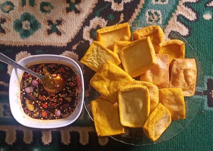 Resep 65 Tahu Kuning Sambel Kecap Oleh Dapurminnie Cookpad